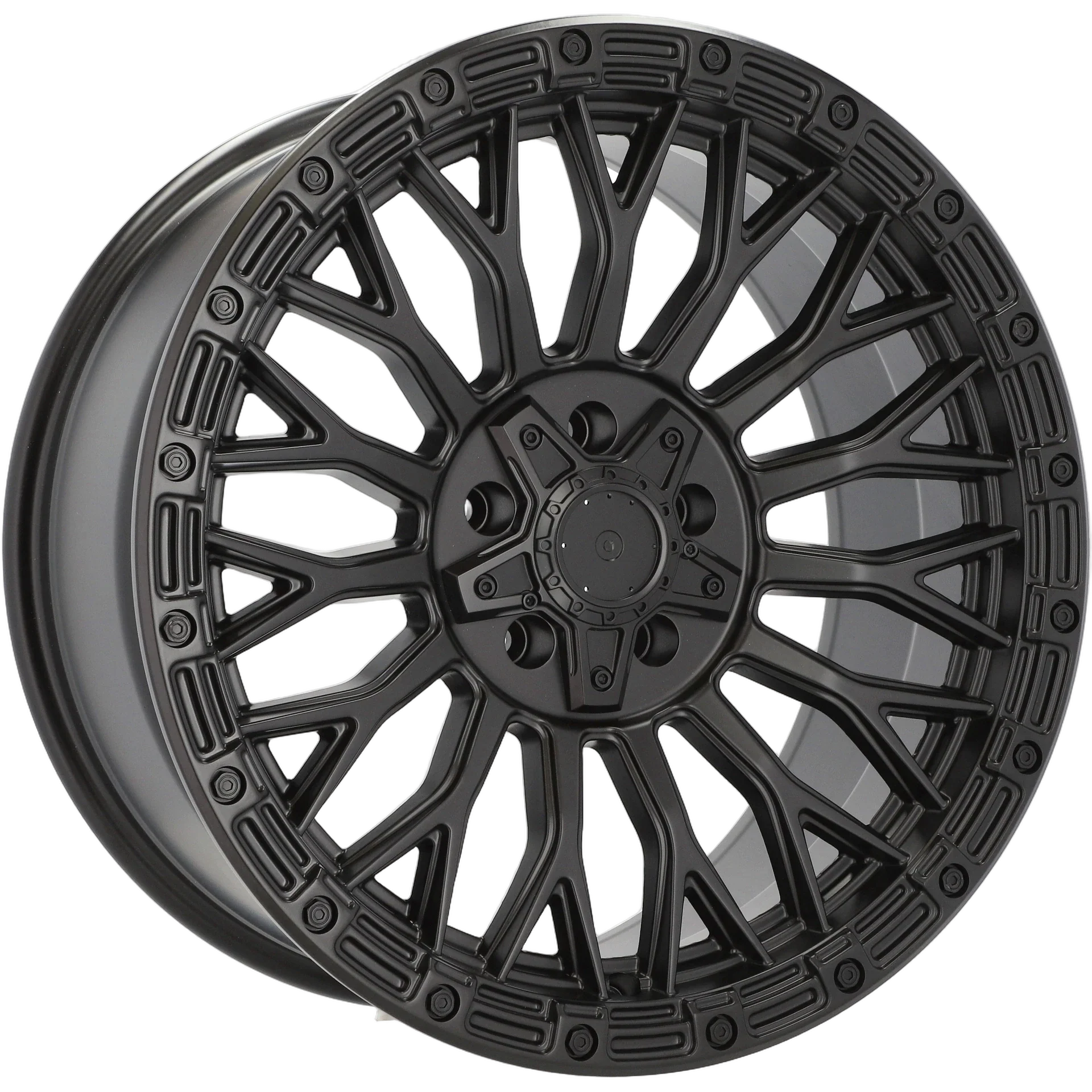 Alu kola pro Offroad A1894 9x20 5x127 ET18 71.6 Black Half Matt | Wheelsup.cz