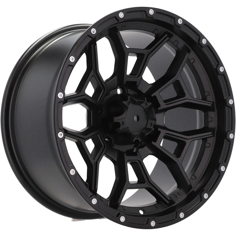 Alu kola pro Offroad A1915 9x17 5x127 ET-6 78.1 Black Half Matt