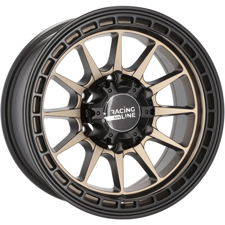 Alu kola pro Offroad A1916 8x15 6x139.7 ET-10 110.1 Bronze & Black | Wheelsup.cz