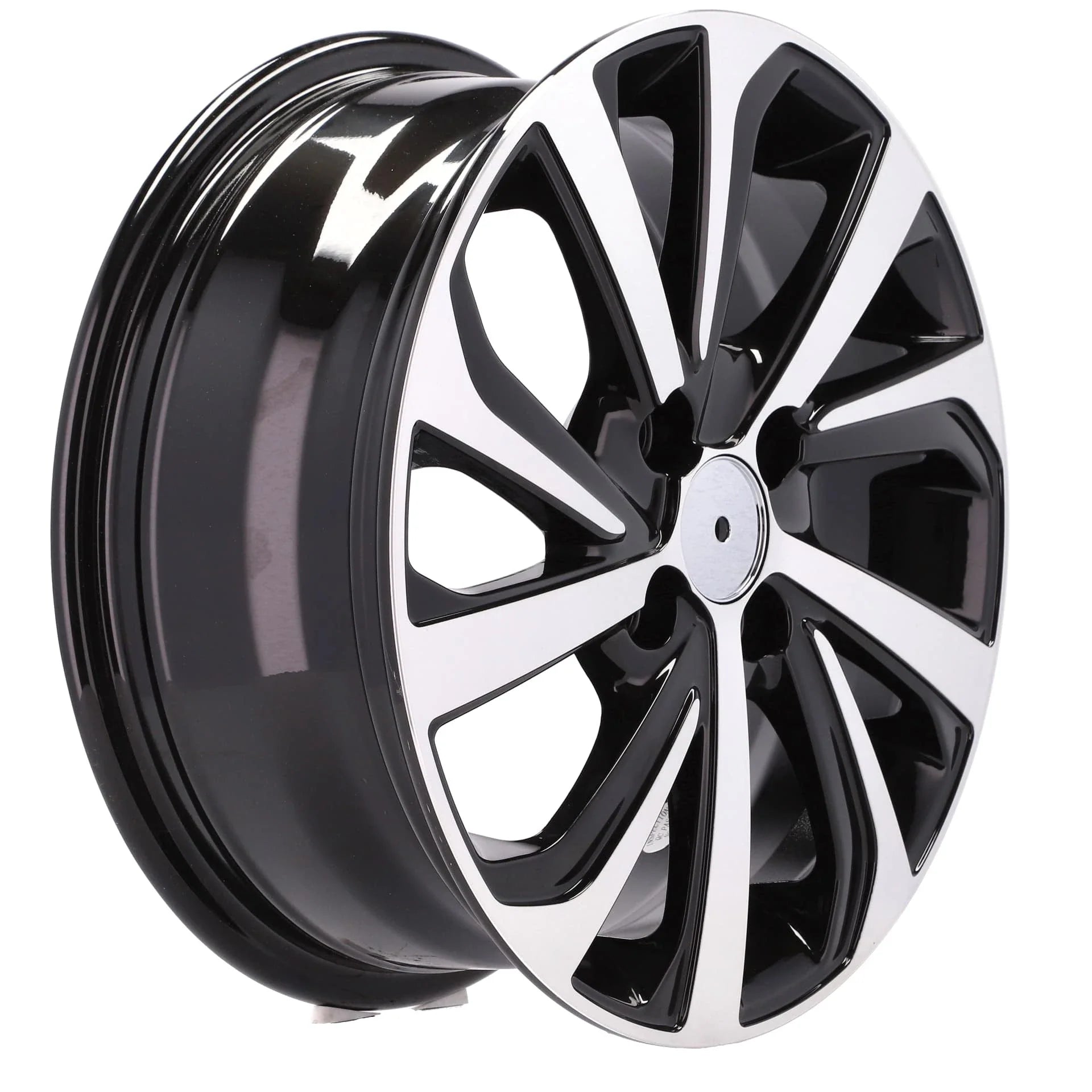 Alu kola pro Hyundai A423 6x14 4x100 ET40 60.1 Black Polished | Wheelsup.cz