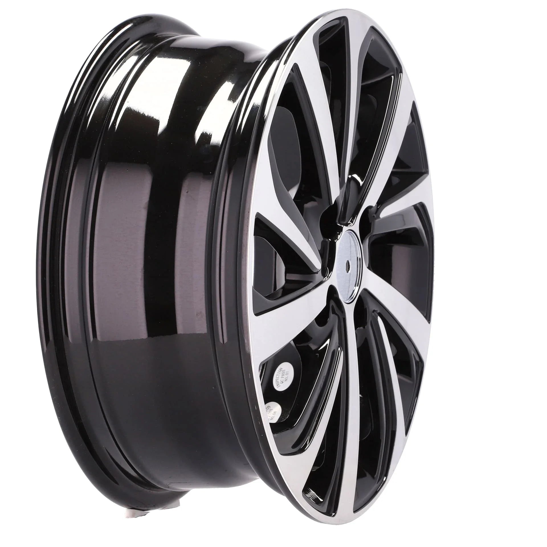 Alu kola pro Hyundai A423 6.5x16 4x100 ET48 54.1 Black Polished | Wheelsup.cz
