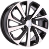 Alu kola pro Hyundai A423 6.5x16 4x100 ET48 54.1 Black Polished