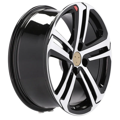 Alu kola pro Citroen A5017 6.5x15 4x108 ET20 65.1 Black Polished | Wheelsup.cz