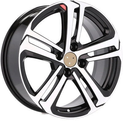 Alu kola pro Peugeot A5017 7x17 4x108 ET25 Black Polished | Wheelsup.cz