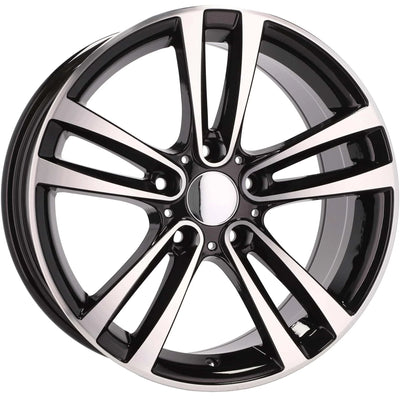 Alu kola pro BMW A5035 8x17 5x120 ET34 72.6 Black Polished | Wheelsup.cz