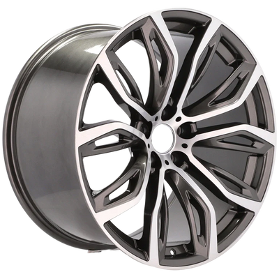 Alu kola pro BMW A5040 10.5x21 5x120 ET45 74.1 Grey Polished | Wheelsup.cz