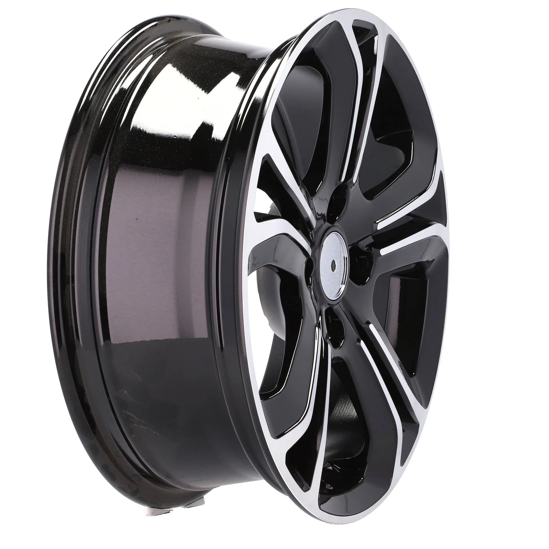 Alu kola pro Citroen A5108 6x16 4x108 ET22 65.1 Black Polished | Wheelsup.cz