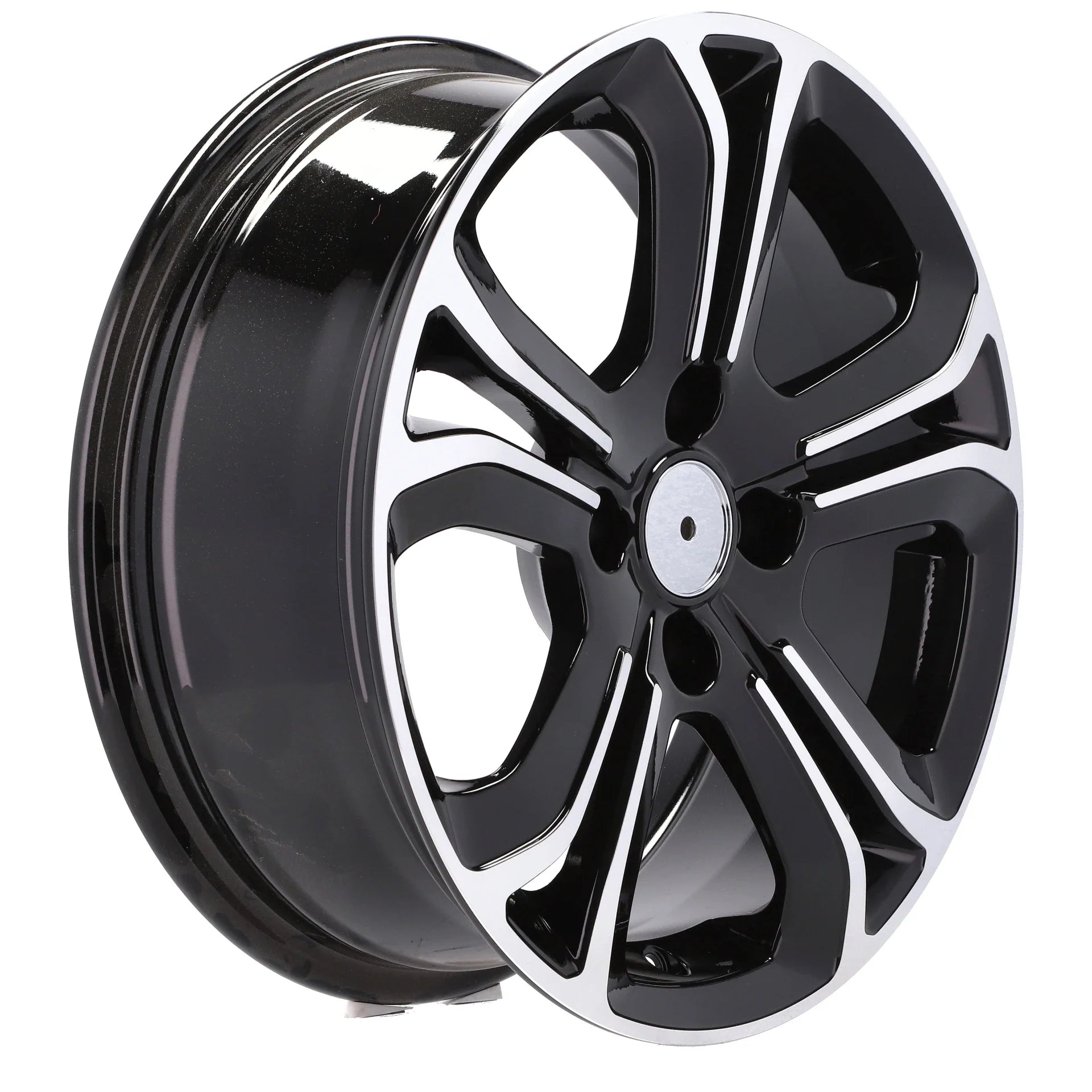 Alu kola pro Citroen A5108 6x16 4x108 ET22 65.1 Black Polished | Wheelsup.cz