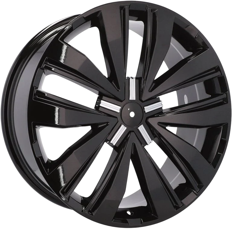 Alu kola pro Volkswagen A5377 8.5x20 5x120 ET45 65.1 Black | Wheelsup.cz