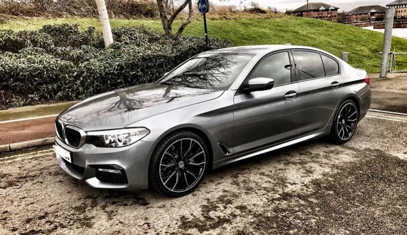 Alu kola pro BMW A5385 9.5x19 5x112 ET38 66.6 Black Half Matt | Wheelsup.cz