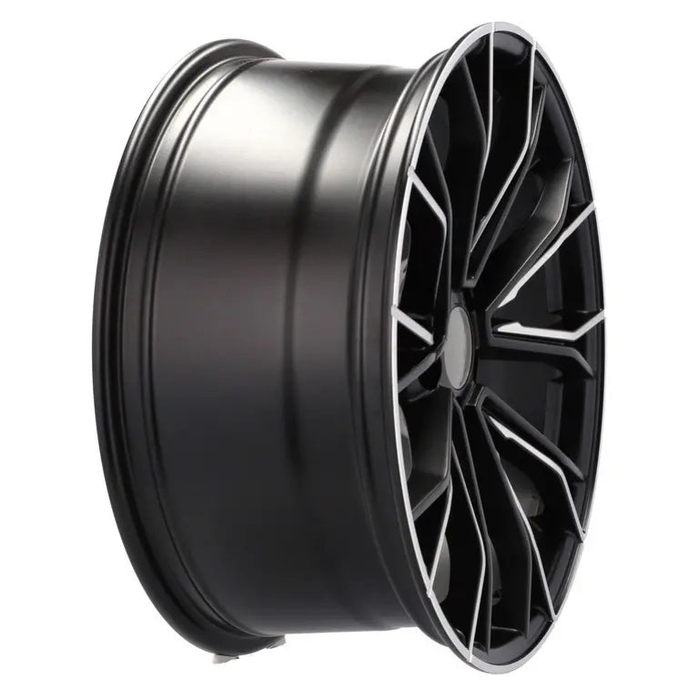 Alu kola pro BMW A5385 9.5x19 5x112 ET38 66.6 Black Half Matt | Wheelsup.cz