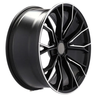 Alu kola pro BMW A5385 9.5x19 5x112 ET38 66.6 Black Half Matt | Wheelsup.cz