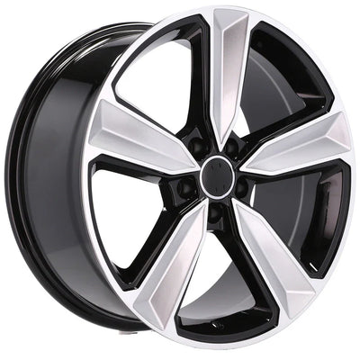Alu kola pro Audi A5470 8.5x19 5x112 ET32 66.6 Black Polished | Wheelsup.cz