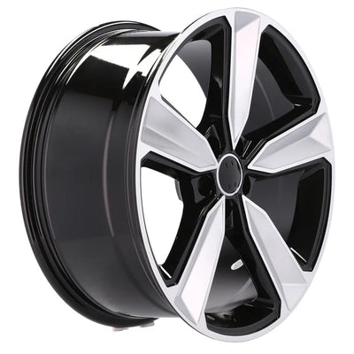Alu kola pro Audi A5470 8.5x19 5x112 ET32 66.6 Black Polished | Wheelsup.cz