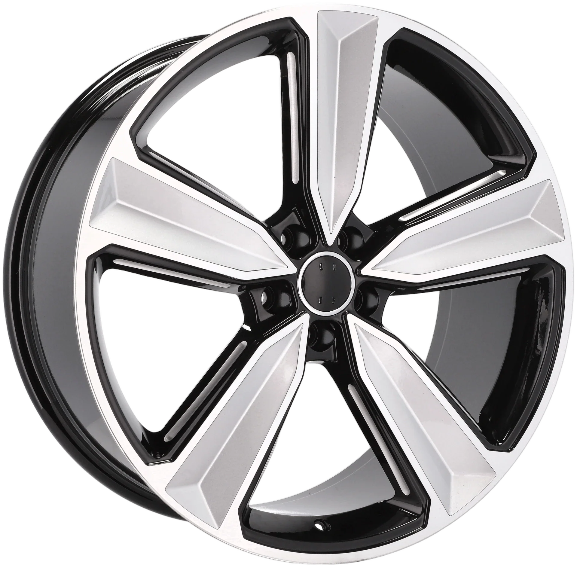 Alu kola pro Audi A5470 8x18 5x112 ET35 66.6 Black Polished | Wheelsup.cz
