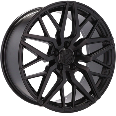 Alu kola HAXER A5478 8.5x19 5x120 ET33 72.6 Black Half Matt | Wheelsup.cz