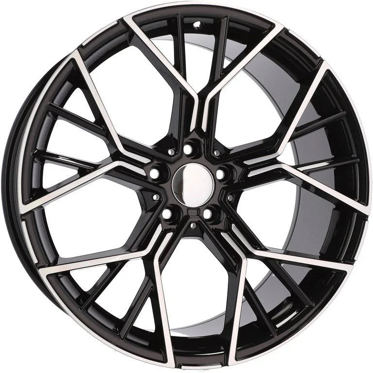 Alu kola pro BMW A5602 8.5x20 5x112 ET25 66.6 Black Polished | Wheelsup.cz