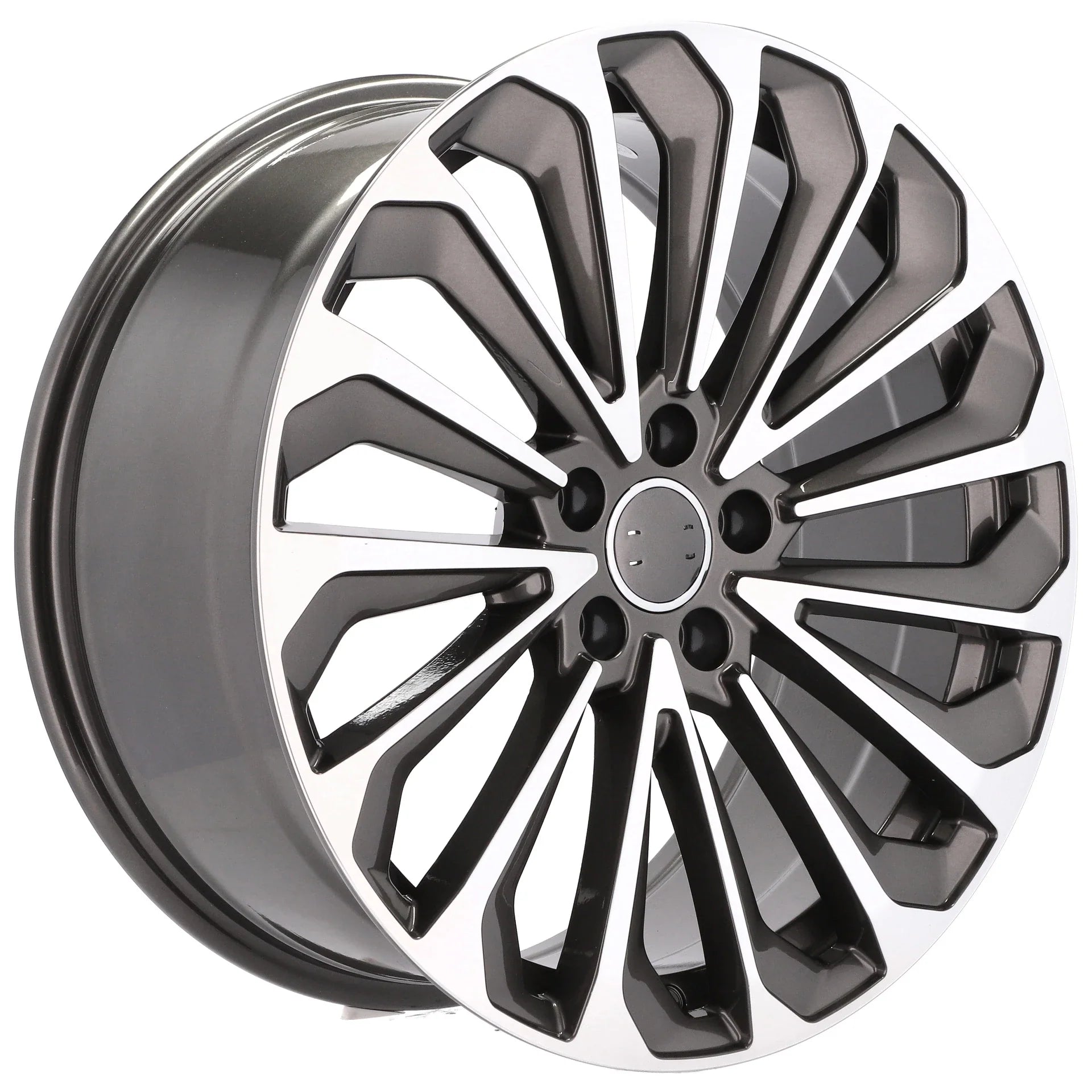 Alu kola pro Audi A5827 9.5x21 5x112 ET36 66.6 Grey Polished | Wheelsup.cz