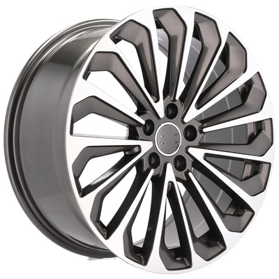 Alu kola pro Audi A5827 9.5x21 5x112 ET36 66.6 Grey Polished | Wheelsup.cz