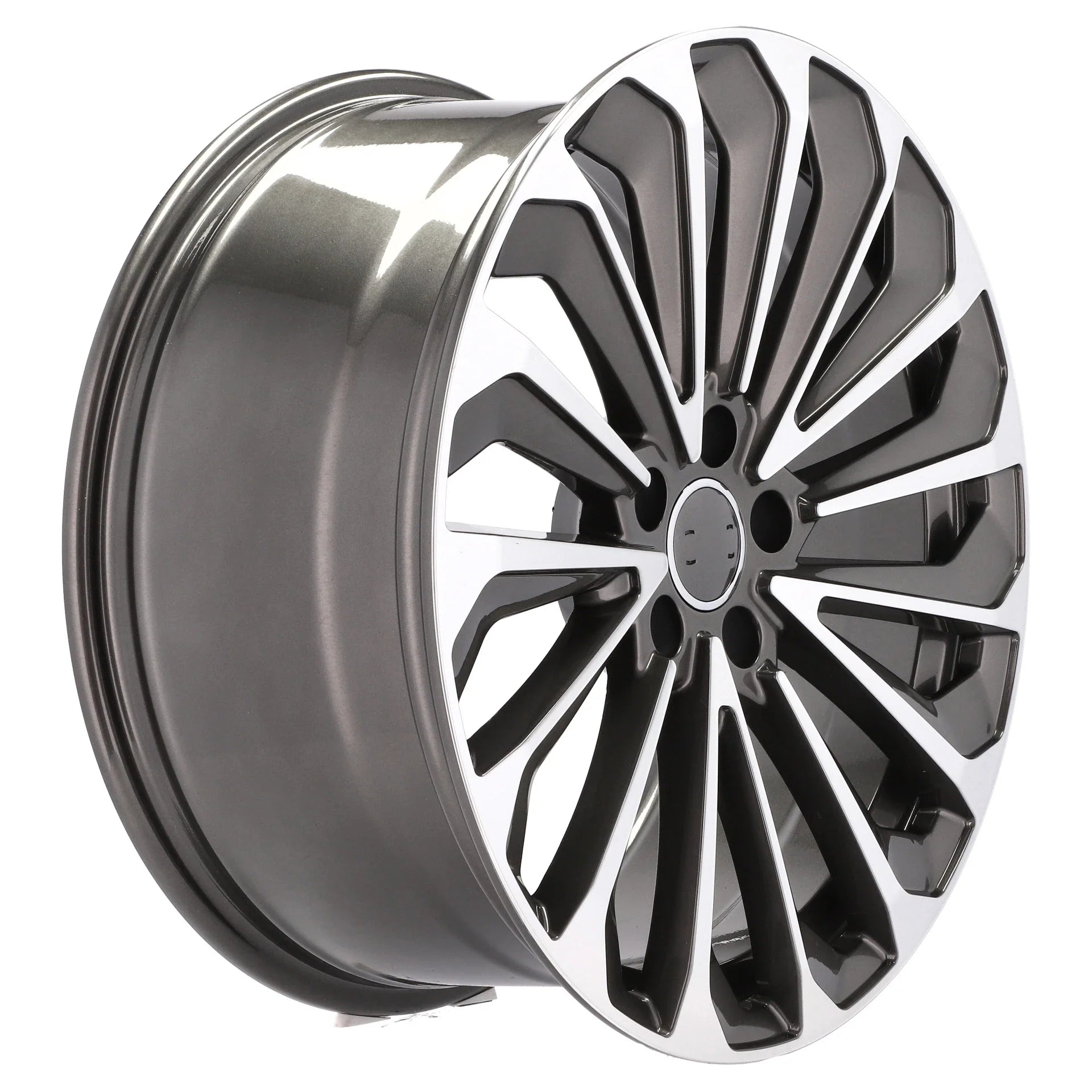 Alu kola pro Audi A5827 9.5x21 5x112 ET36 66.6 Grey Polished | Wheelsup.cz