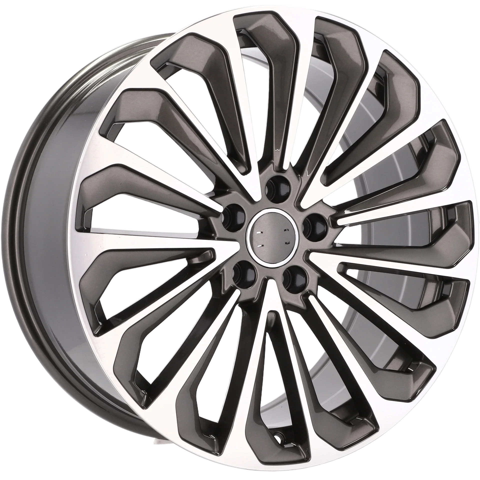 Alu kola pro Audi A5827 9.5x21 5x112 ET36 66.6 Grey Polished | Wheelsup.cz
