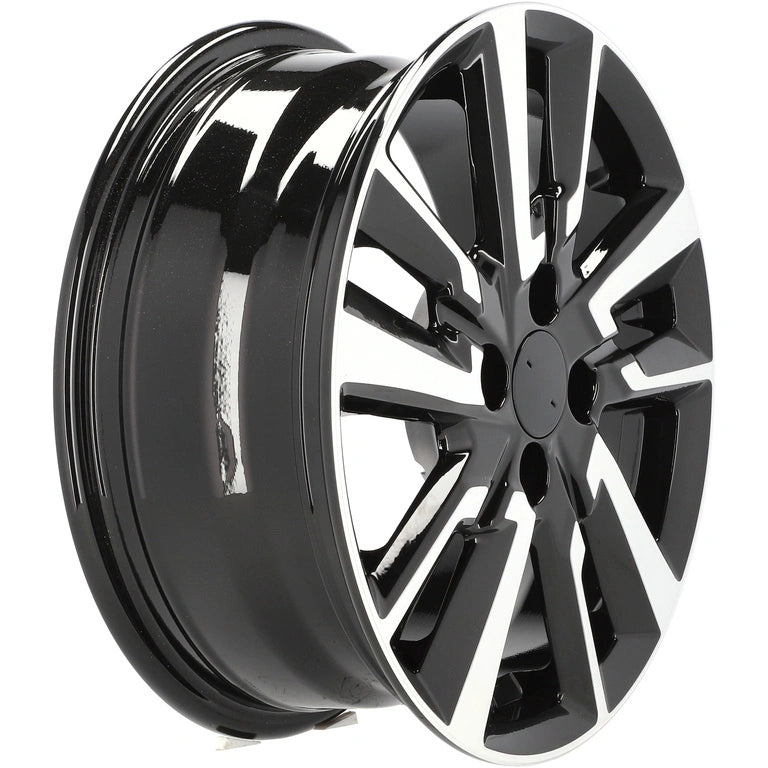 Alu kola pro Nissan A5831 6x15 4x100 ET40 60.1 Black Polished | Wheelsup.cz