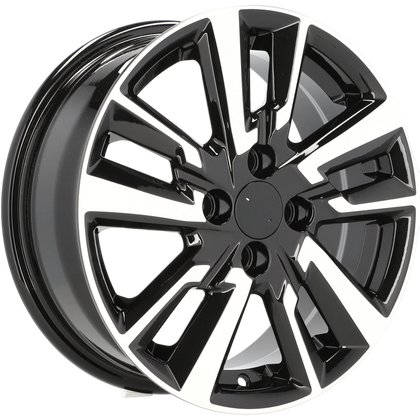 Alu kola pro Nissan A5831 6x15 4x100 ET40 60.1 Black Polished