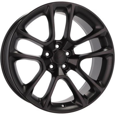 Alu kola pro Dodge A5875 9x20 5x115 ET21 71.6 Black Half Matt | Wheelsup.cz