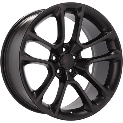 Alu kola pro Dodge A5875 9x20 5x115 ET21 71.6 Black Half Matt | Wheelsup.cz