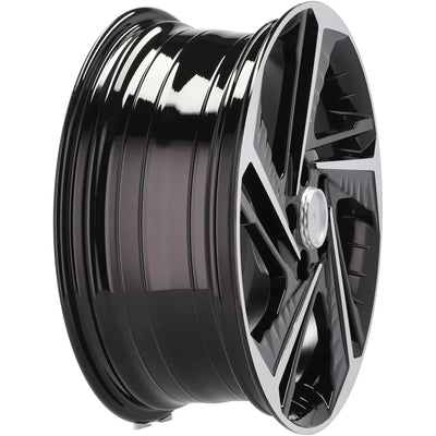 Alu kola pro Hyundai A5895 7x17 5x114.3 ET49 67.1 Black Polished | Wheelsup.cz