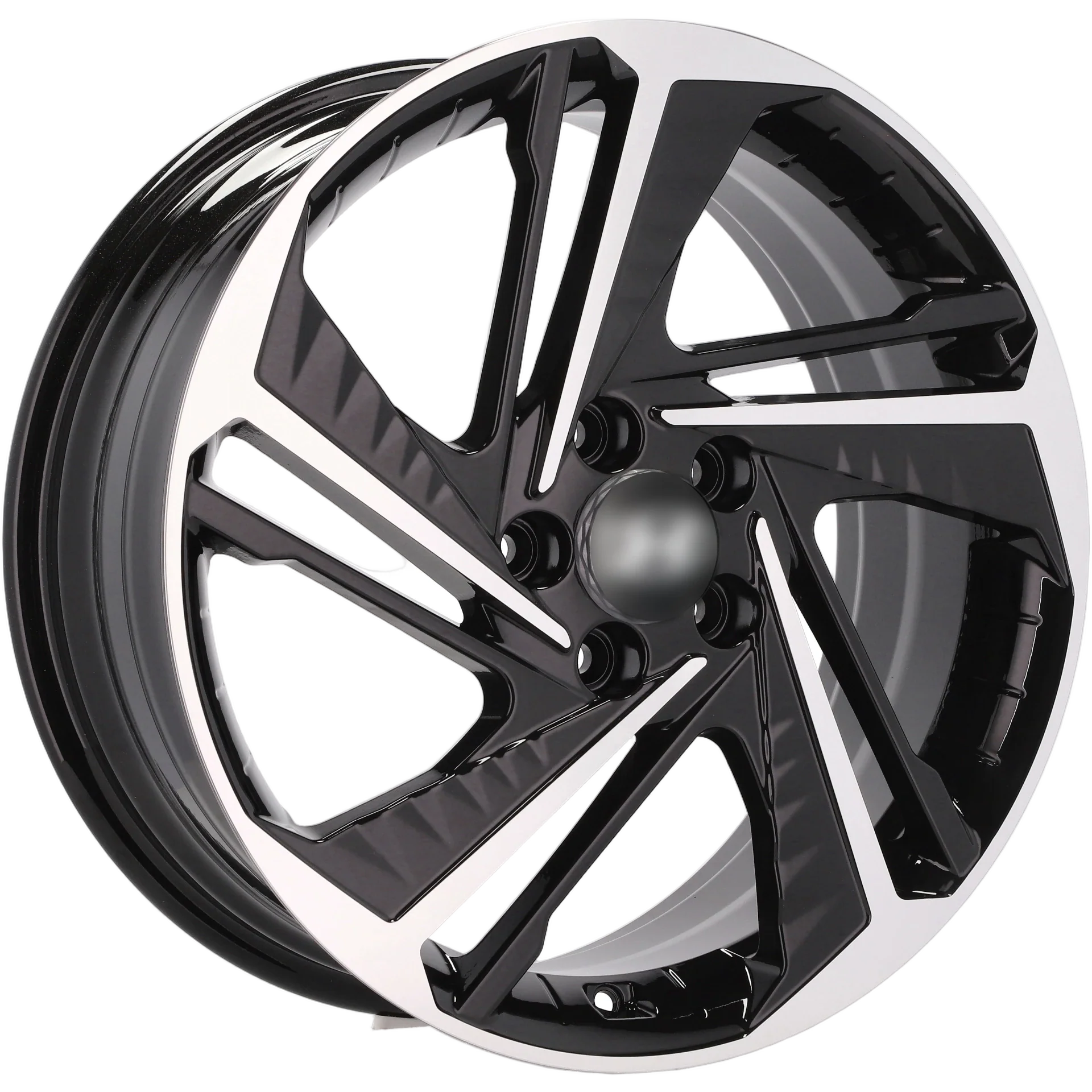 Alu kola pro Hyundai A5895 7x17 5x114.3 ET49 67.1 Black Polished | Wheelsup.cz