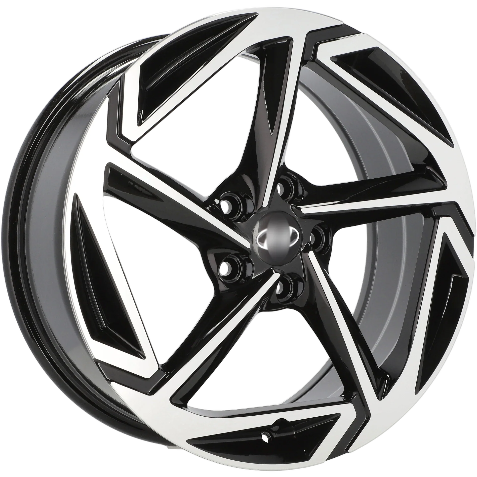 Alu kola pro Hyundai A5898 7.5x18 5x114.3 ET51 67.1 Black Polished | Wheelsup.cz