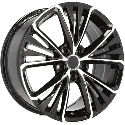 Alu kola pro Toyota A5908 8x18 5x114.3 ET40 60.1 Black Polished | Wheelsup.cz