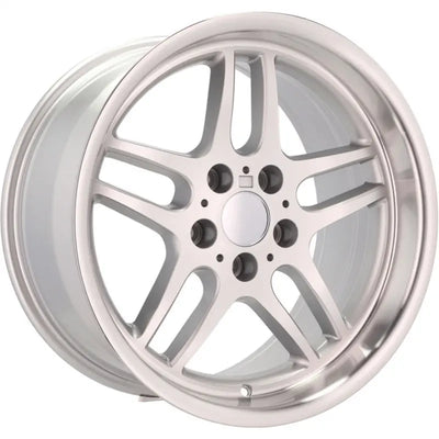 Alu kola pro BMW A5913 9.5x18 5x120 ET20 74.1 Silver & Polished Lip | Wheelsup.cz