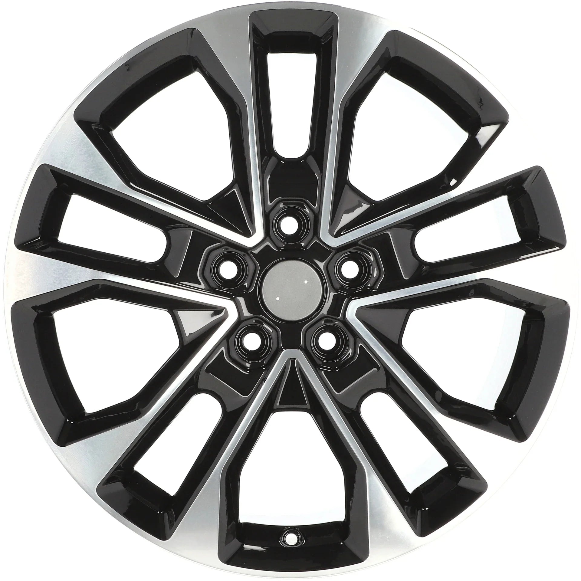 Alu kola pro Jeep A5914 8.5x20 5x127 ET50 71.6 Black Polished | Wheelsup.cz