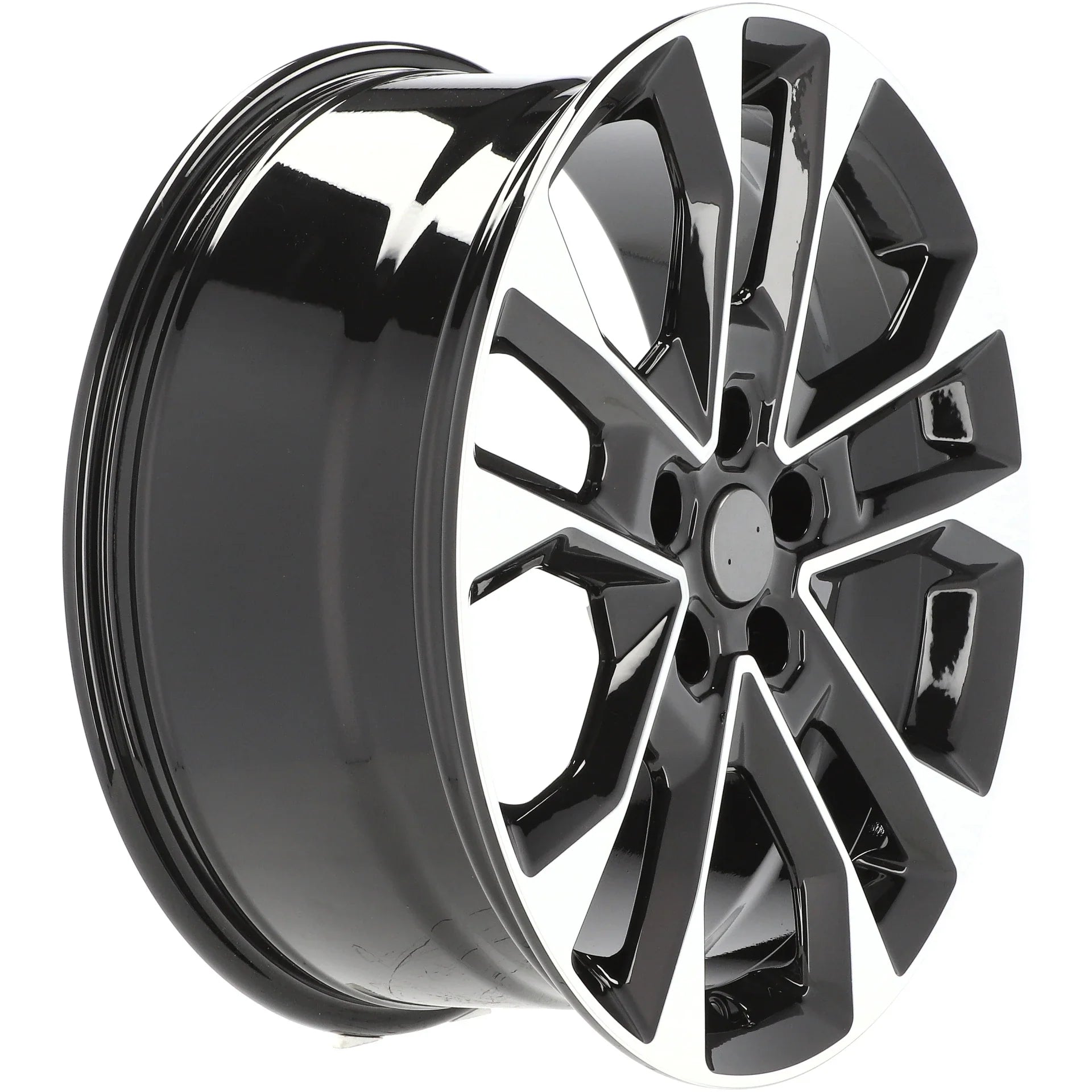 Alu kola pro Jeep A5914 8.5x20 5x127 ET50 71.6 Black Polished | Wheelsup.cz