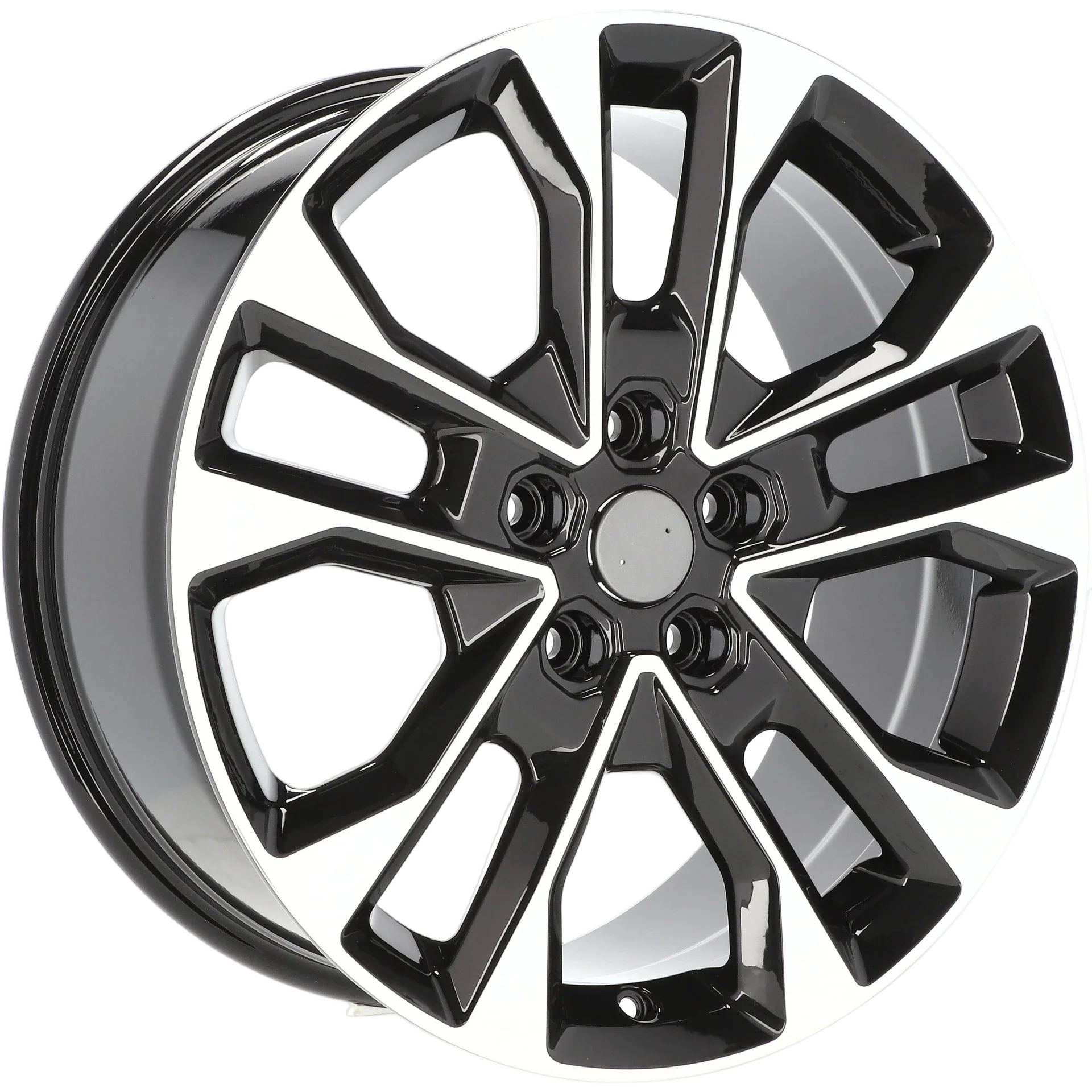 Alu kola pro Jeep A5914 8.5x20 5x127 ET50 71.6 Black Polished | Wheelsup.cz