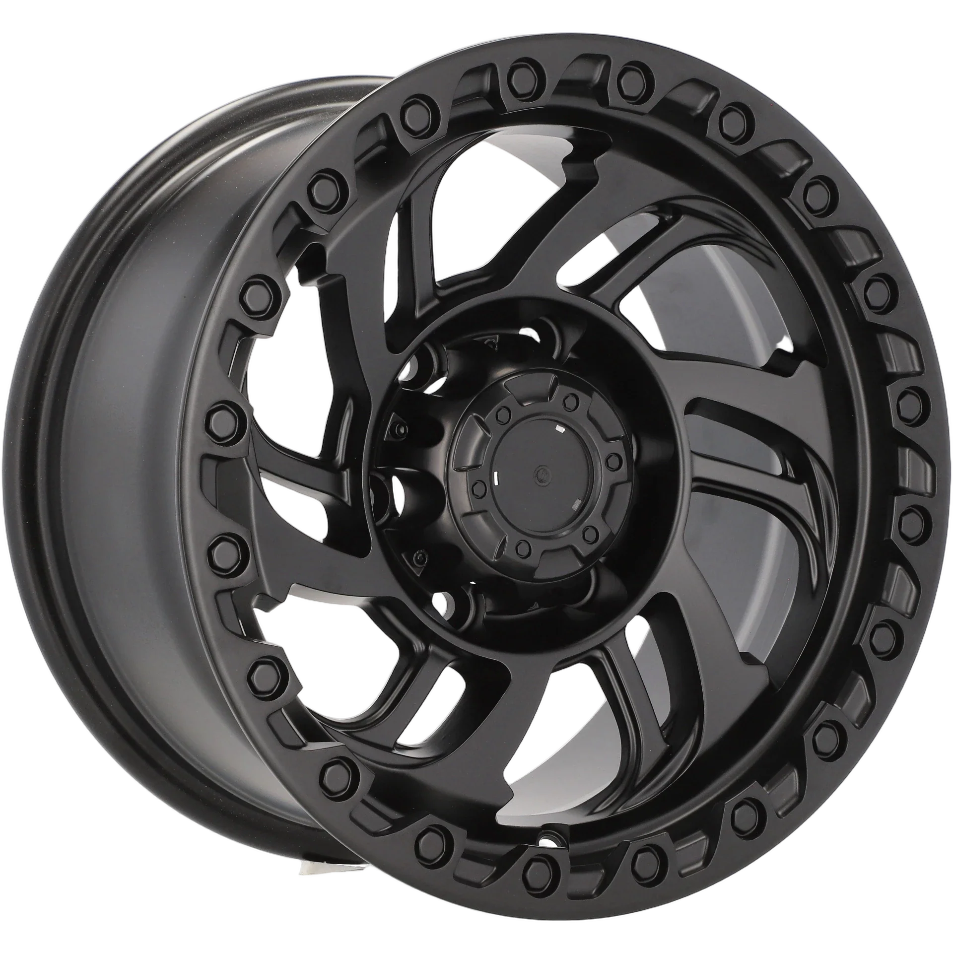 Alu kola pro Offroad A6278 8x15 6x139.7 ET0 110.1 Black Half Matt | Wheelsup.cz
