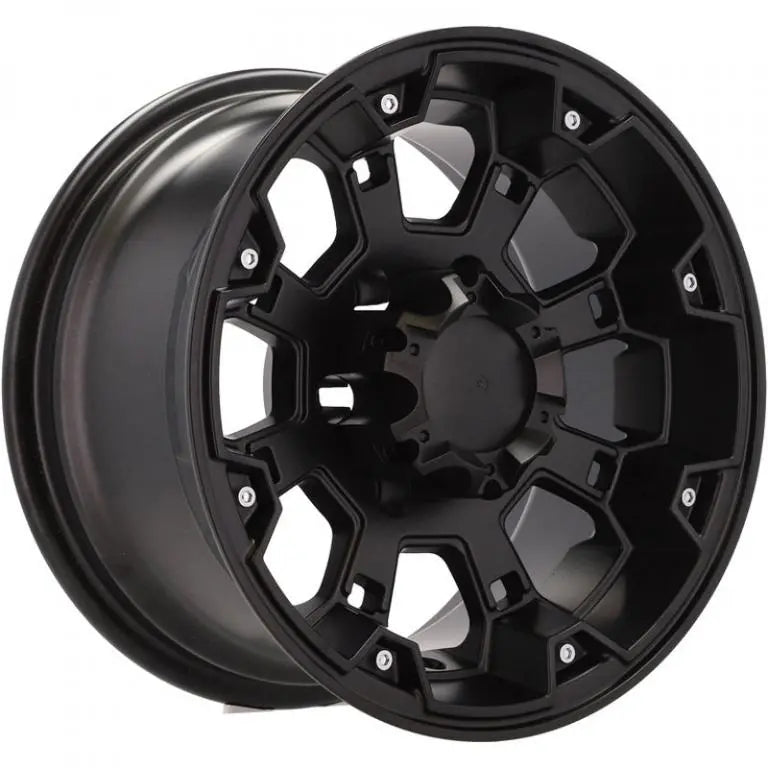 Alu kola pro Offroad A8068 8x15 6x139.7 ET-10 110.1 Black Half Matt | Wheelsup.cz