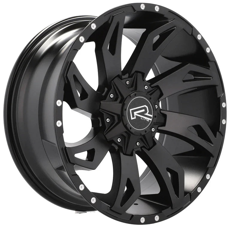 Alu kola pro Offroad A8075 9x20 6x135 ET0 110.1 Black Matt | Wheelsup.cz