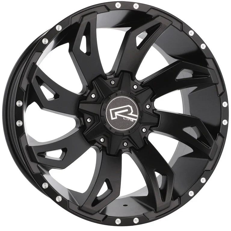 Alu kola pro Offroad A8075 9x20 6x135 ET0 110.1 Black Matt | Wheelsup.cz