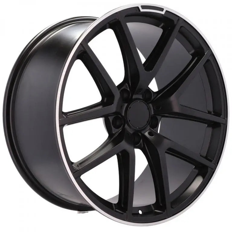 Alu kola pro Mercedes A8221 10x20 5x130 ET35 84.1 Black & Polished Lip | Wheelsup.cz