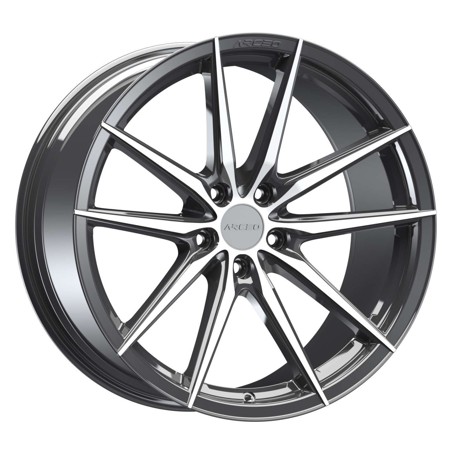 Alu kola Arceo MONACO 9x18 5x120 ET40 Titan Diamond