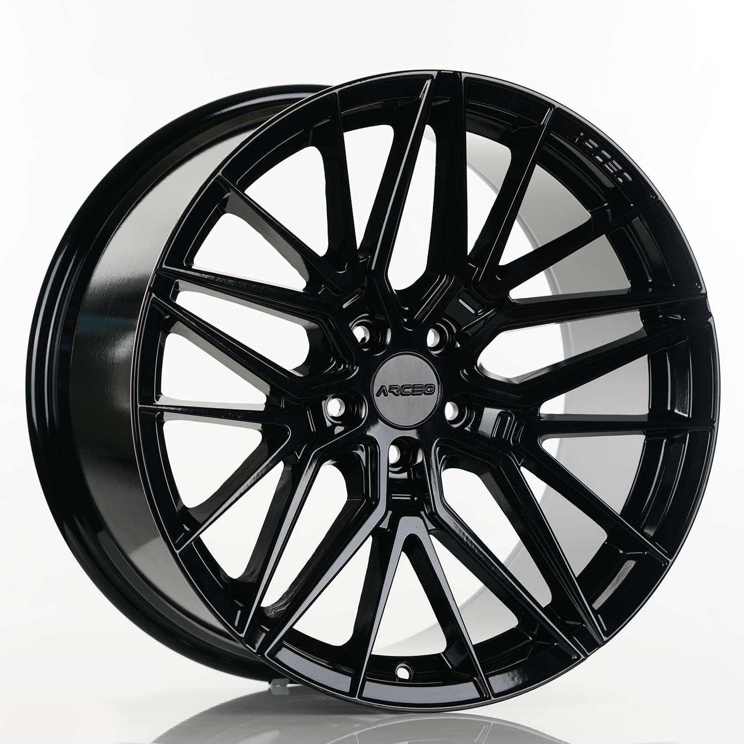 Alu kola Arceo SEVILLA 8x18 5x114.3 ET35 Black | Wheelsup.cz