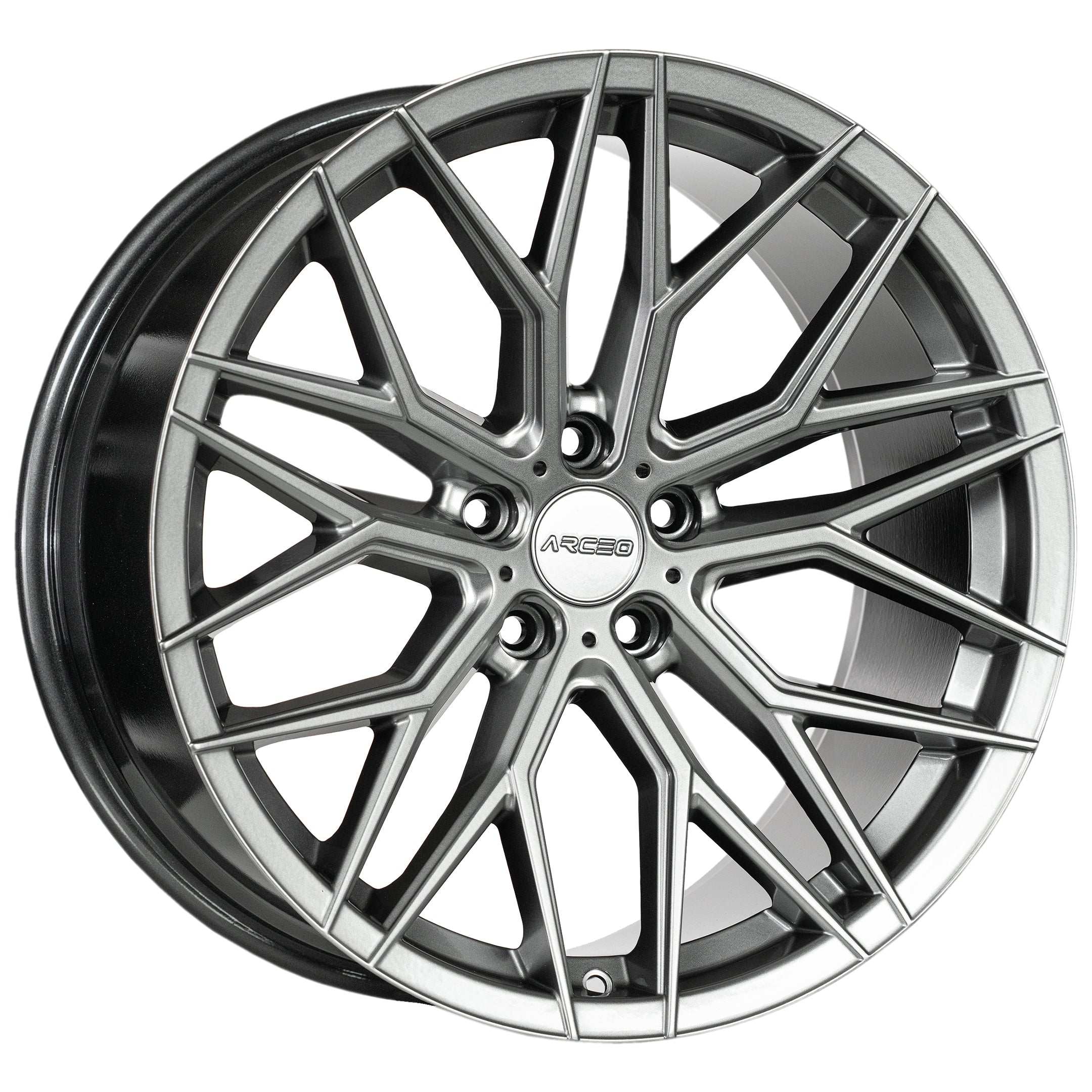 Alu kola Arceo VALENCIA 9.5x19 5x120 ET37 Silver Diamond | Wheelsup.cz