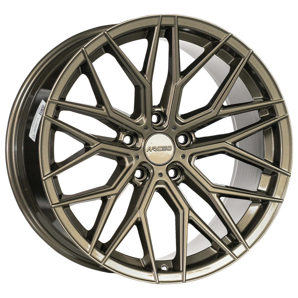 Alu kola Arceo VALENCIA 9.5x19 5x114.3 ET40 Glossy Bronze | Wheelsup.cz