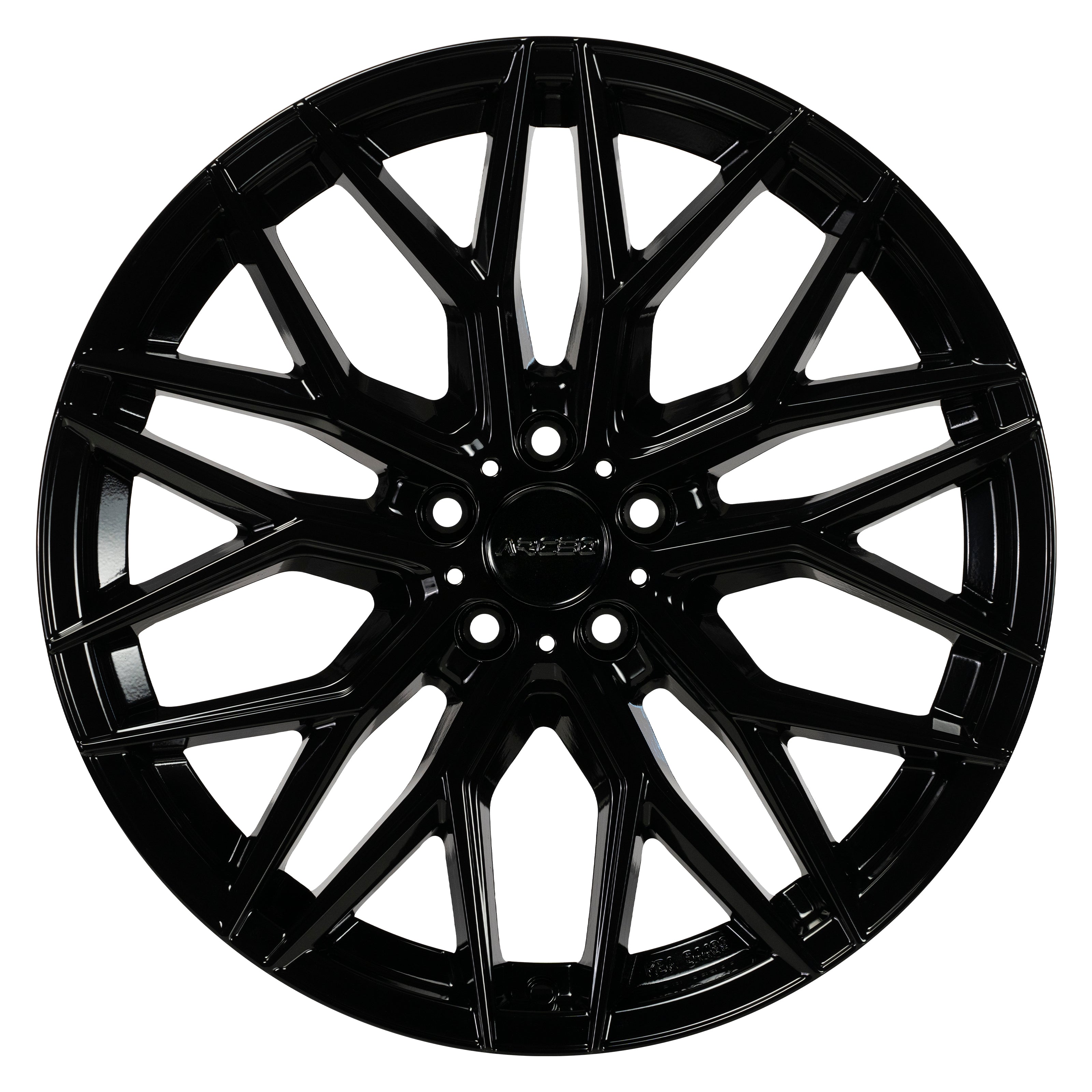 Alu kola Arceo VALENCIA 8.5x19 5x108 ET45 Glossy Black