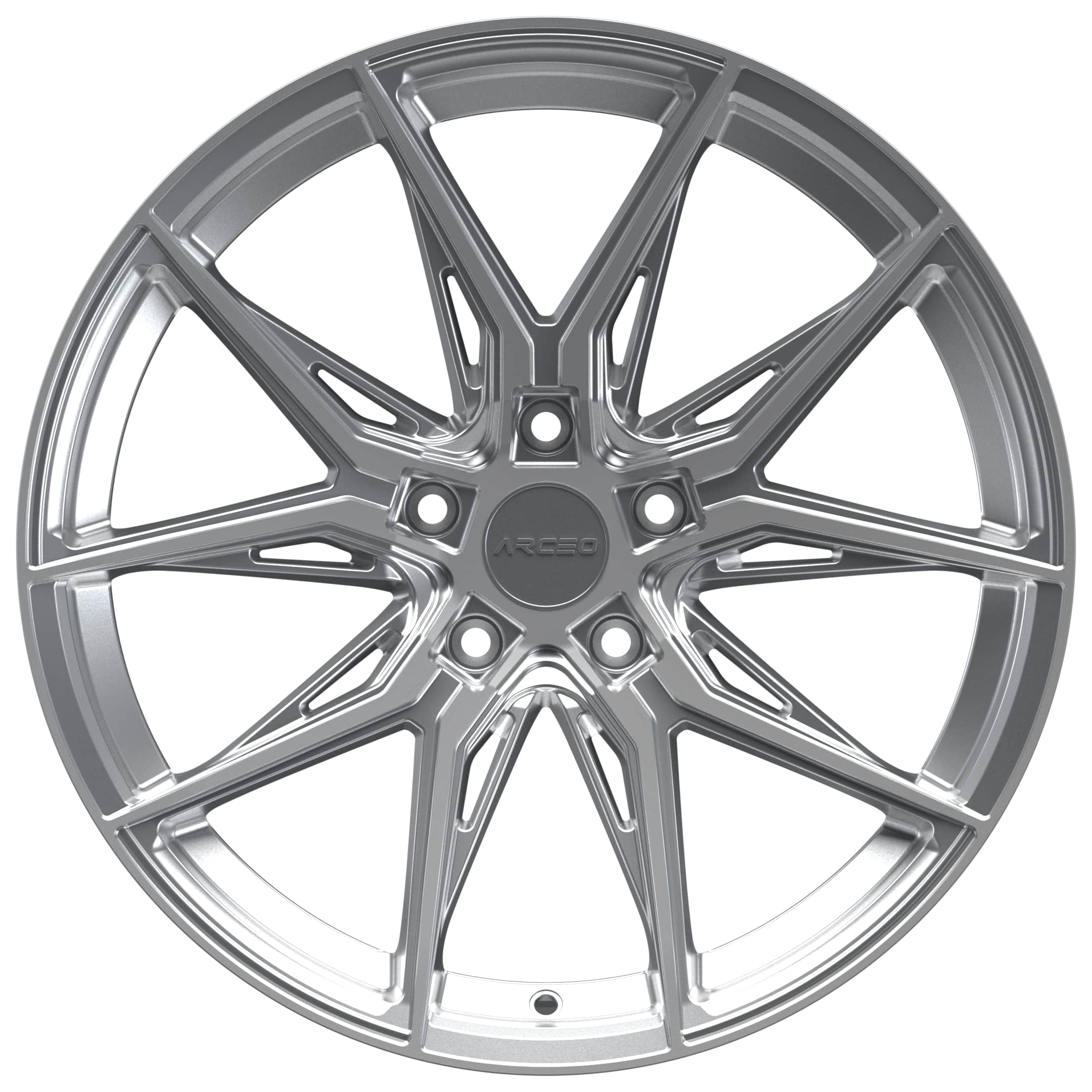 Alu kola Arceo MARSEILLE 8.5x19 5x120 ET33 Silver Diamond | Wheelsup.cz