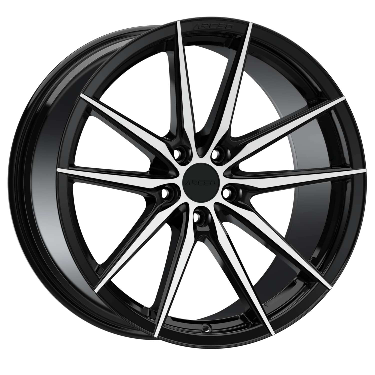 Alu kola Arceo MONACO 8.5x19 5x120 ET30 Black Diamond