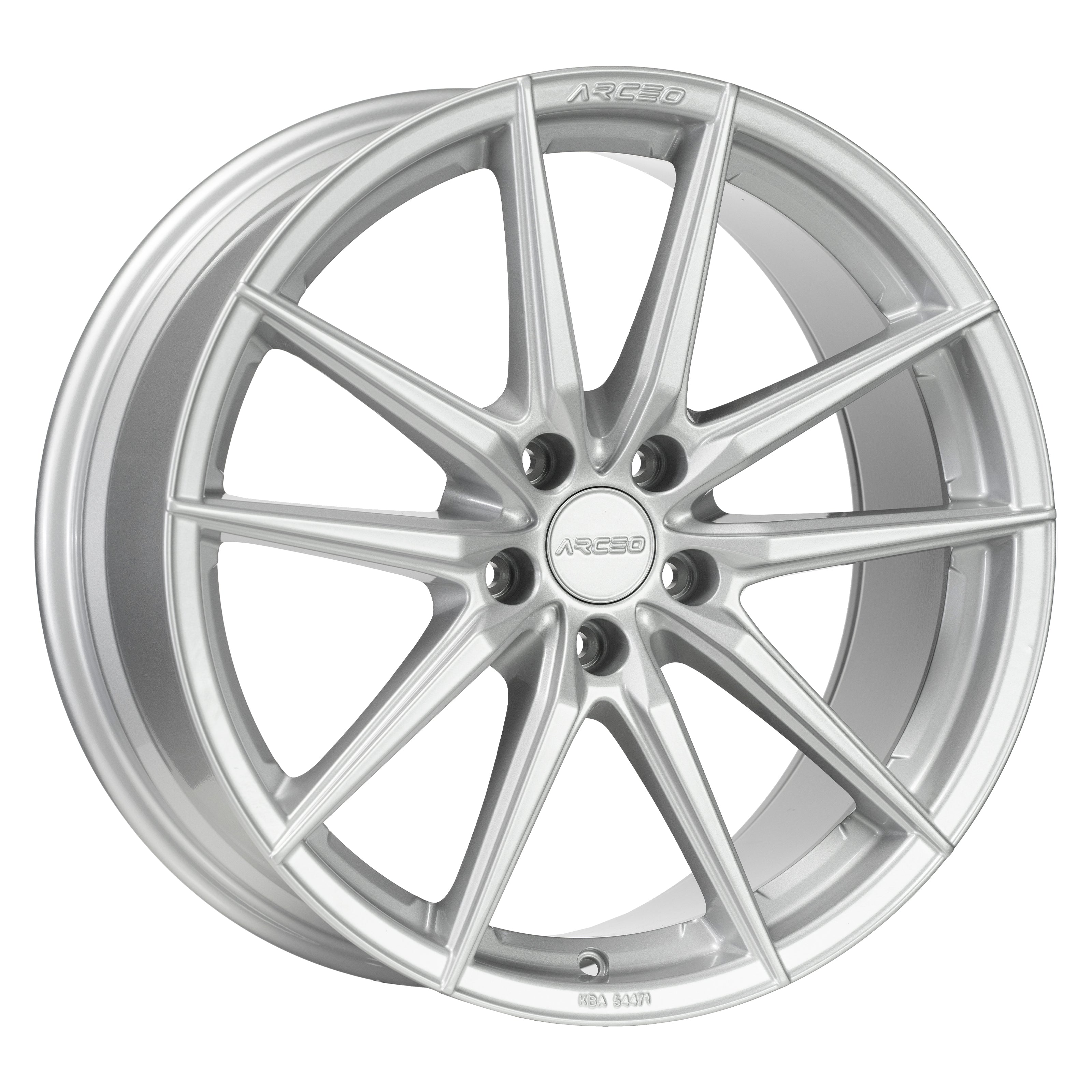 Alu kola Arceo MONACO 8.5x19 5x112 ET45 White Silver